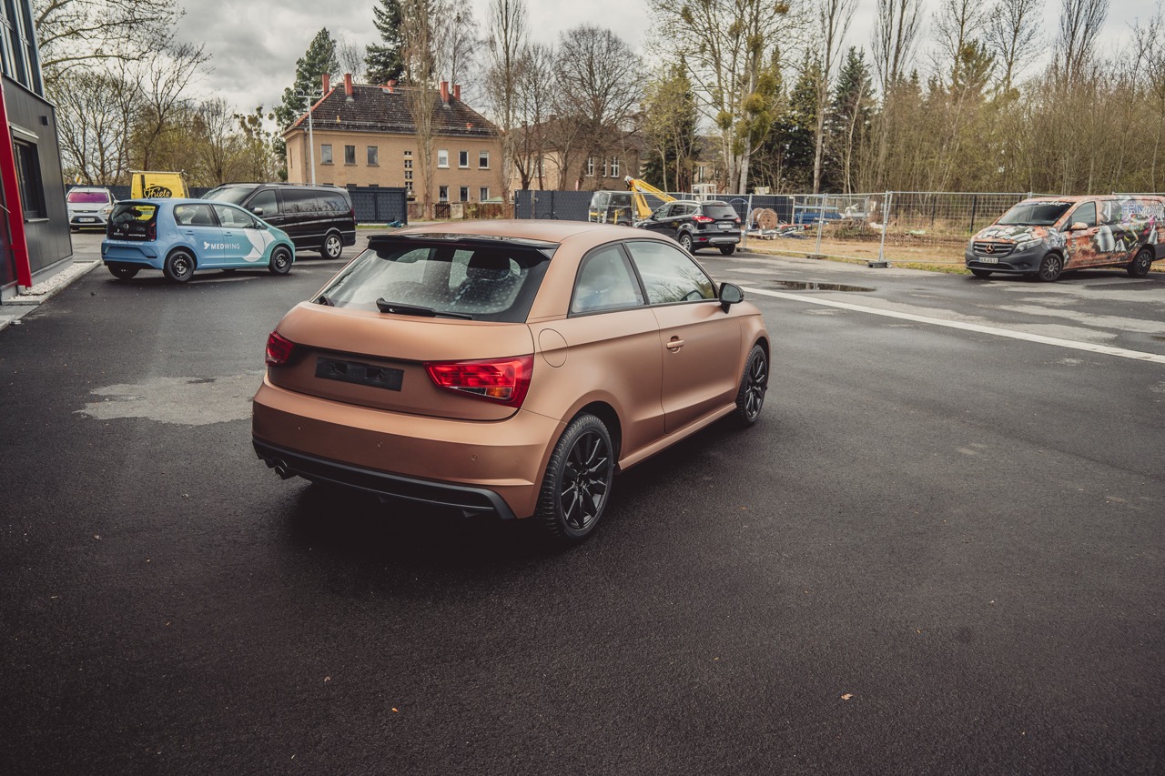 Fahrzeugfolierung Audi A1